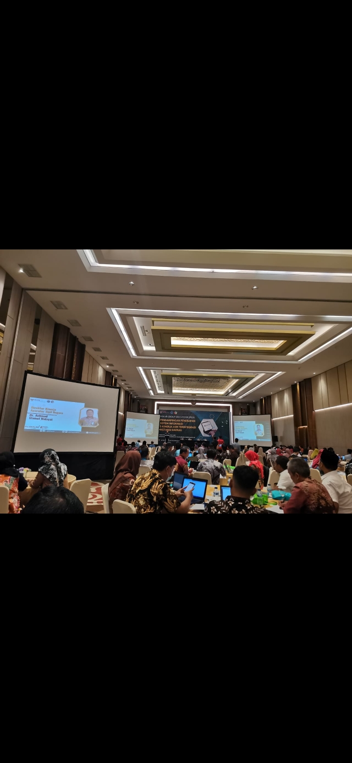 Focus Group Discussion (FGD) Pendampingan penerapan sistem informasi E-Kinerja ASN terintegrasi inst