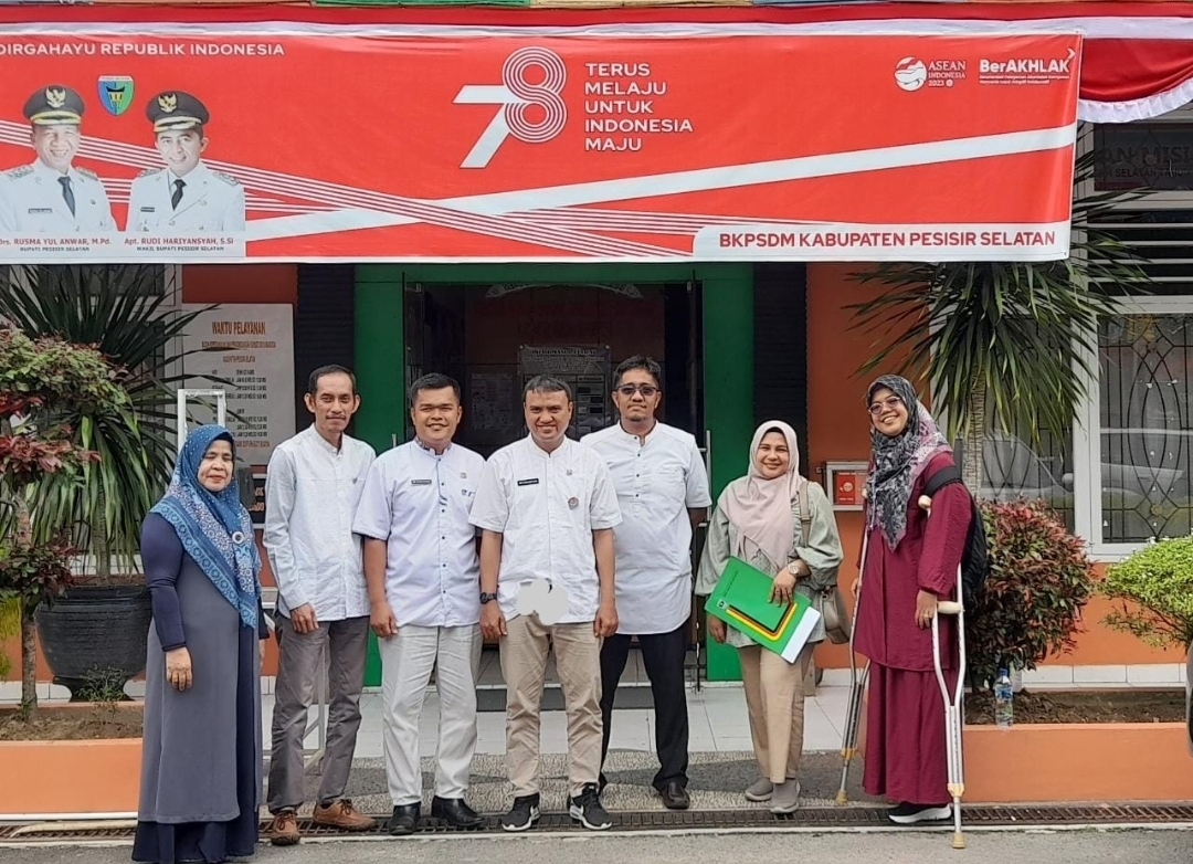 Kunjungan Tamu dari BKD Provinsi Sumatera Barat