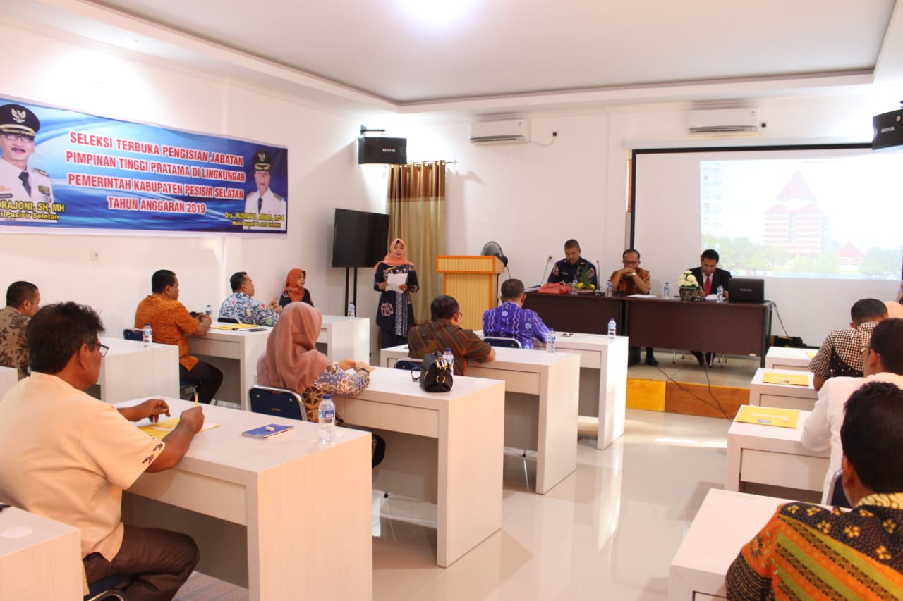 Seleksi Terbuka Jabatan Pimpinan Tinggi Pratama (JPT) Kab. Pesisir Selatan Tahun 2019