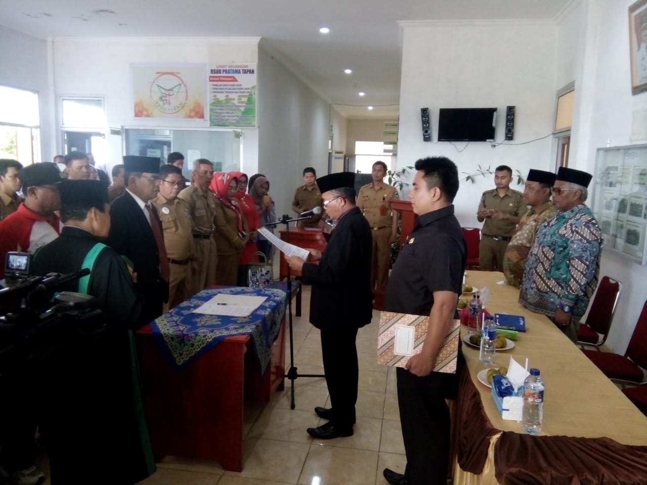 Pelantikan dan Pengambilan Sumpah Jabatan Direktur RSUD Tapan