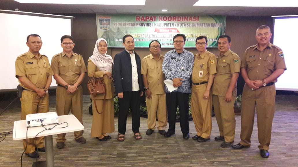 Kerjasama peningkatan SDM bagi ASN  Pemda Kab. Pessel Tahun 2019