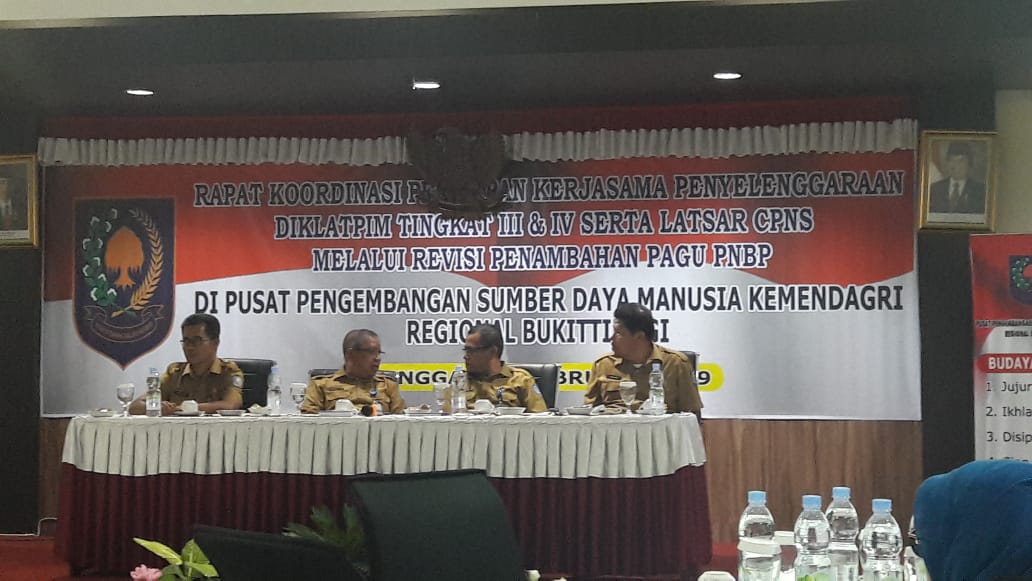 Peningkatan Kompetensi ASN melalui pendidikan formal dan juga melalui diklat teknis dan fungsional