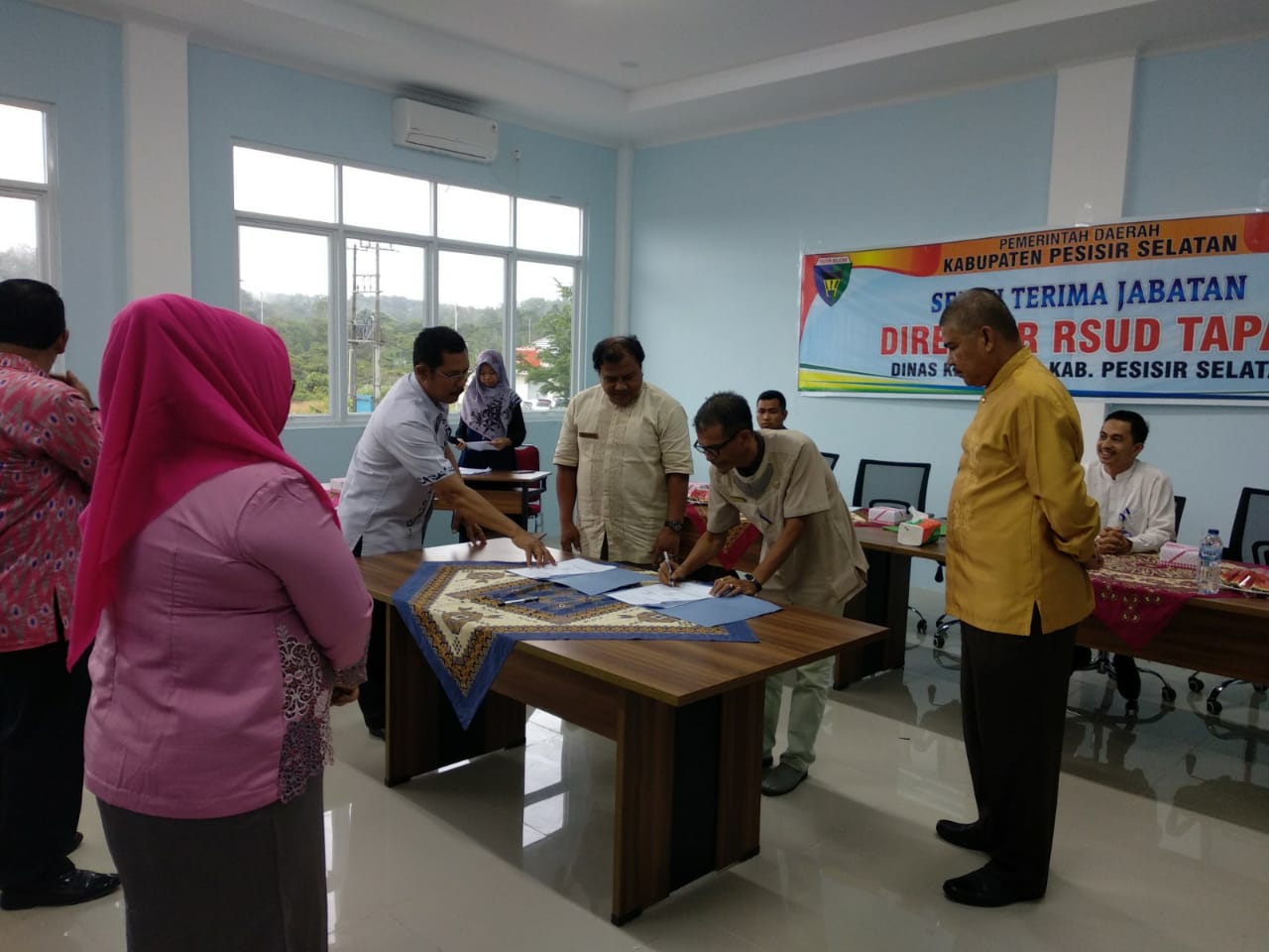 Serah Terima Jabatan Direktur Rumah Sakit Umum Daerah Tapan