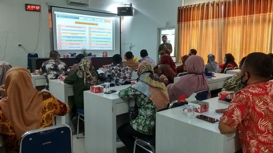 SOSIALISASI PERATURAN BUPATI PESISIR SELATAN NOMOR 6 TAHUN 2021 KEPADA SELURUH OPD DAN KECAMATAN