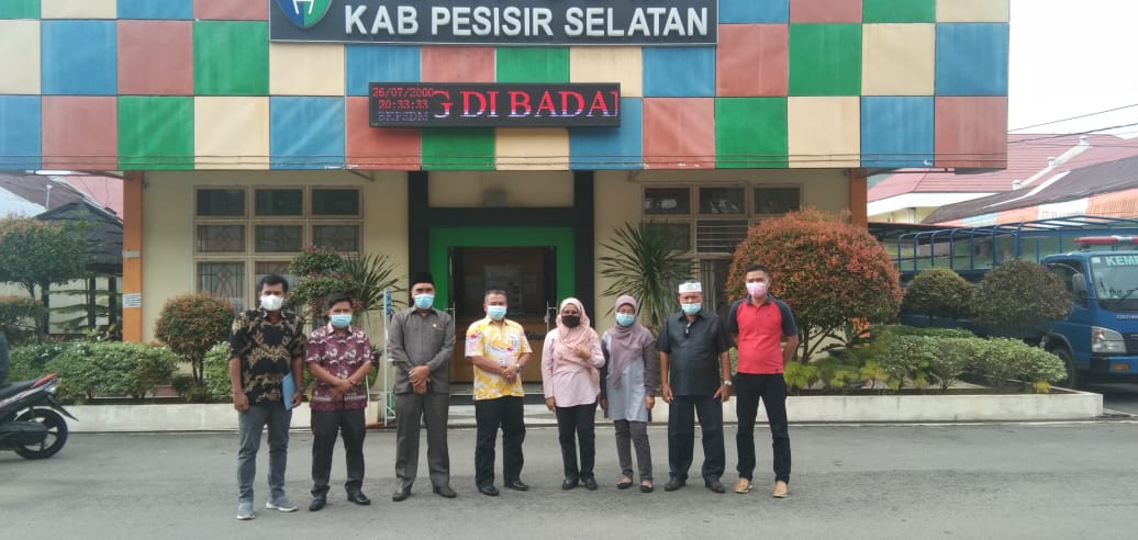 KUNJUNGAN KERJA DPRD KABUPATEN PASAMAN BARAT KE BKPSDM KABUPATEN PESISIR SELATAN