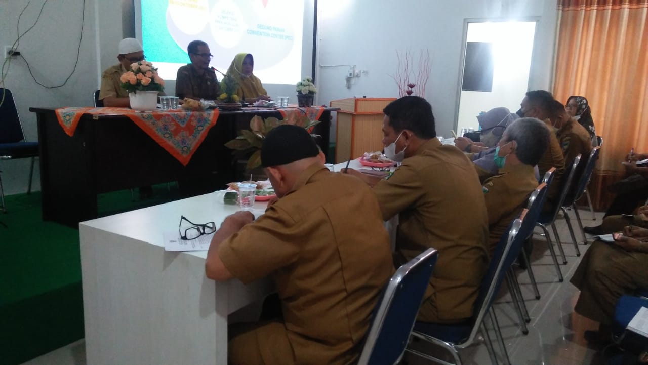 BKPSDM Kab. Pesisir Selatan  melaksanakan rapat panitia persiapan pelaksanaan ujian CPNS 2021