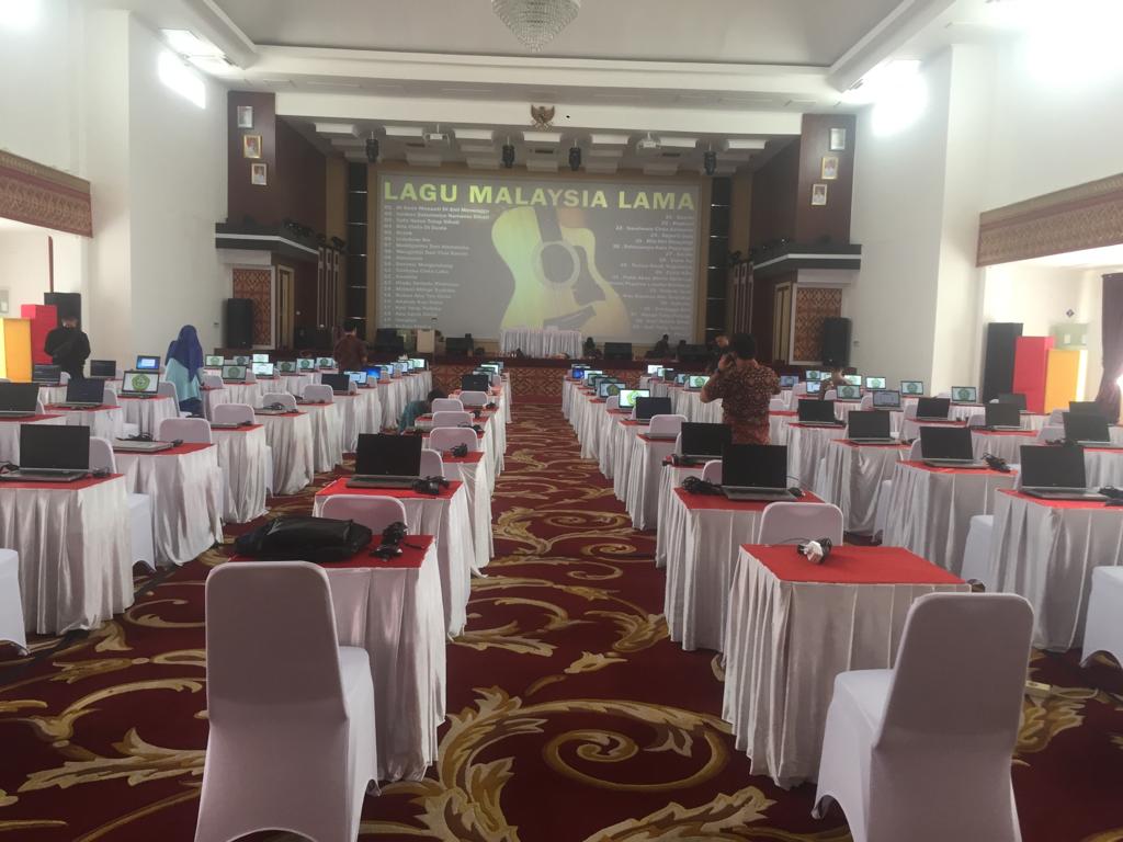 BKPSDM Pesisir Selatan menyiapkan seluruh peralatan dan kelengkapan Ujian CASN formasi kabupaten Pes