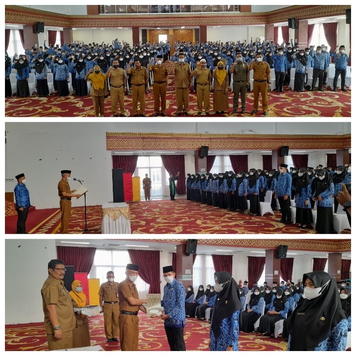 Penyerahan Surat Keputusan Pegawai Negeri Sipil Formasi Tahun 2019 sebanyak 142 PNS