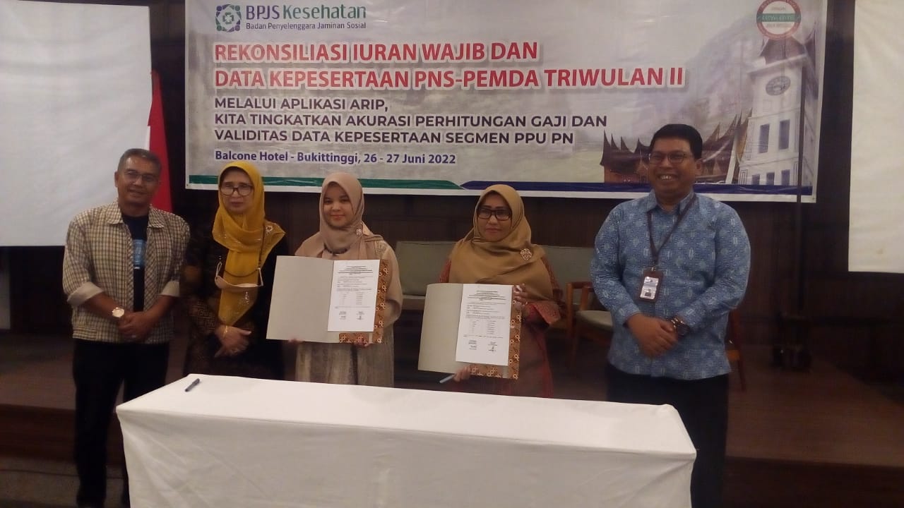 Rekonsiliasi Iuran Wajib dan Data Kepesertaan PNS-Pemda Triwulan II