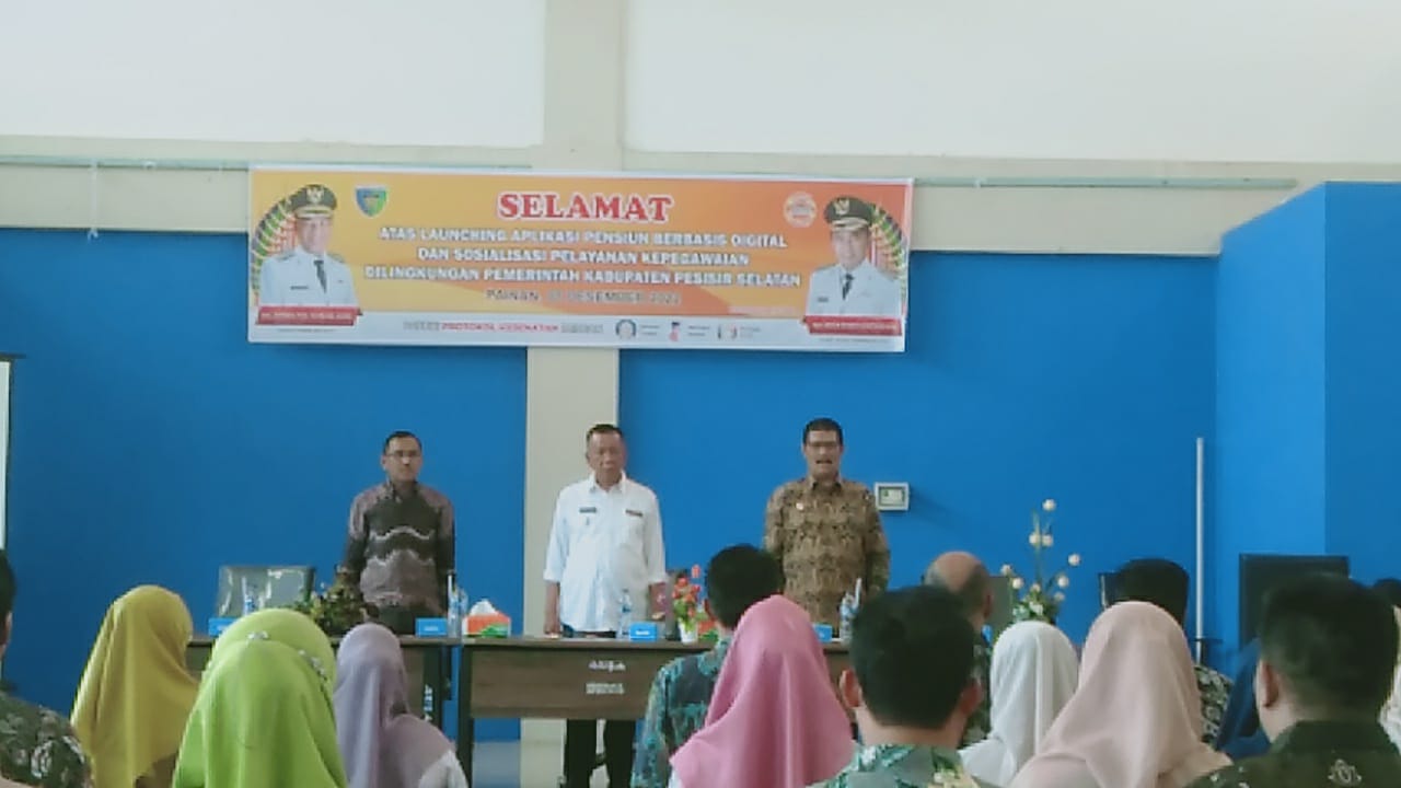 Launching dan Sosialisasi Pelayanan Pensiun Berbasis Aplikasi