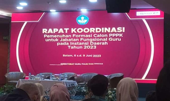 Rapat Koordinasi Persiapan Pelaksanaan Seleksi Pegawai Pemerintah dengan Perjanjian Kinerja (PPPK) u