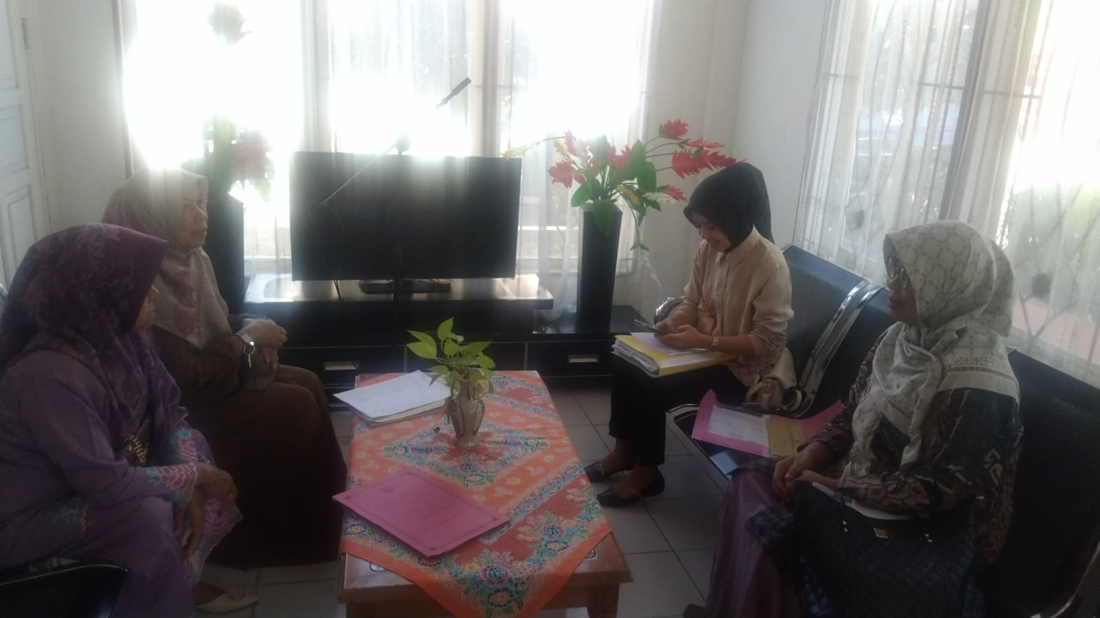 pelayanan MMT mobile mandiri Taspen di BKPSDM 